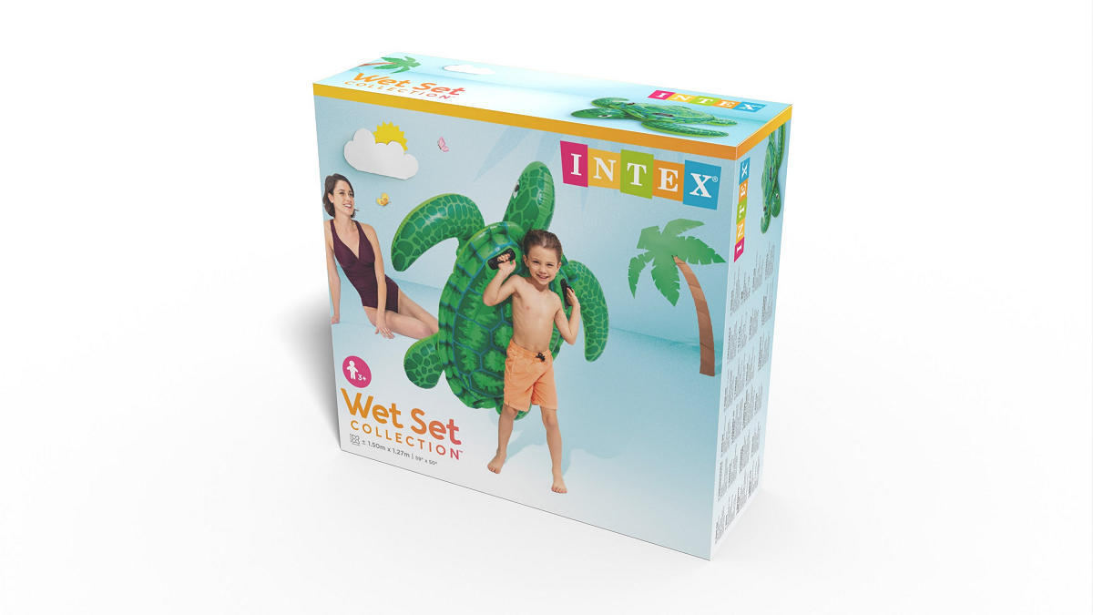 Intex Schildpad ride-on 150x127cm