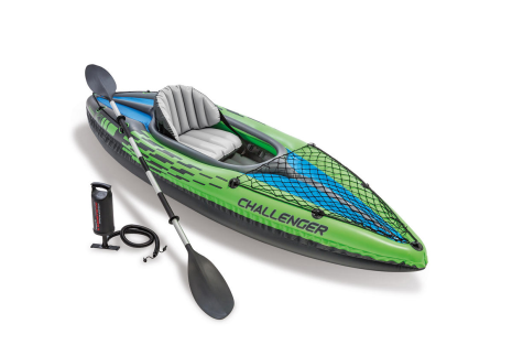 Intex Challenger K1 Kayak 274x76x33cm incl. pomp en peddels