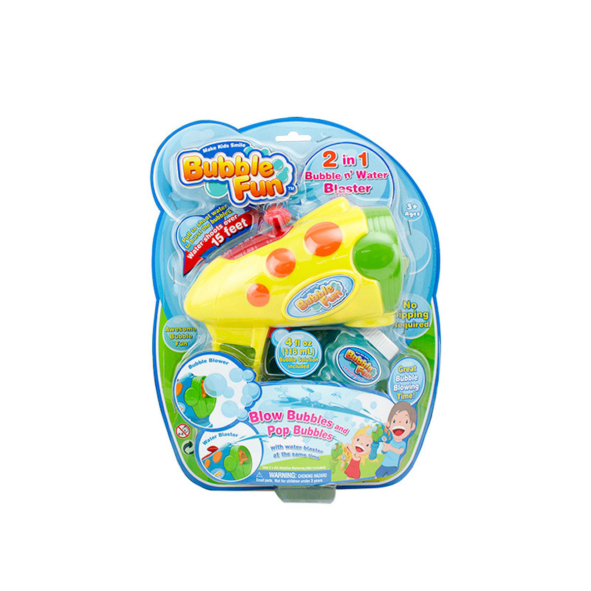 Bubble Machine bellenblaas waterpistool 2in1