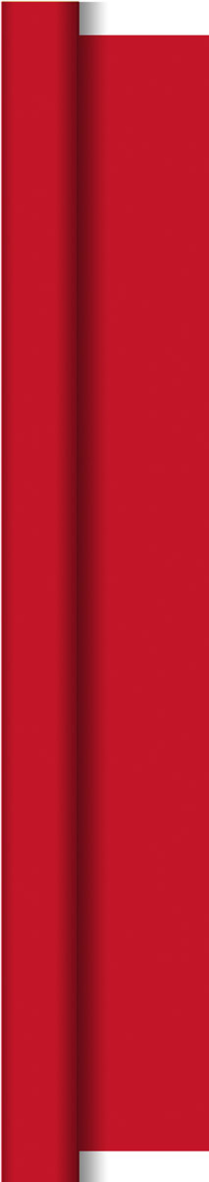 Duni Dunisilk Tafellaken op Rol Red 118x500cm