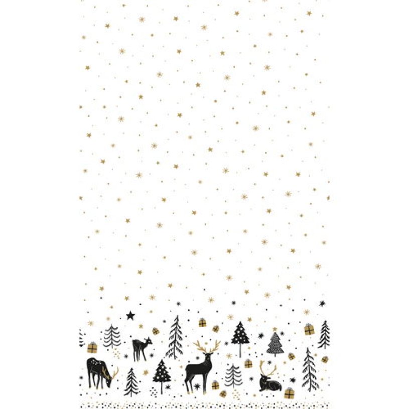 Duni tafellaken Magic Winter 138x220cm