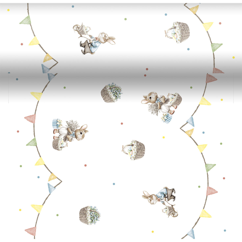 Duni Dunicel 3-in-1 Bunny Joy 40x480cm