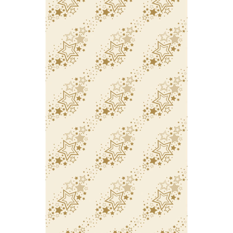 Duni tafellaken Holiday Star Cream 138x220cm