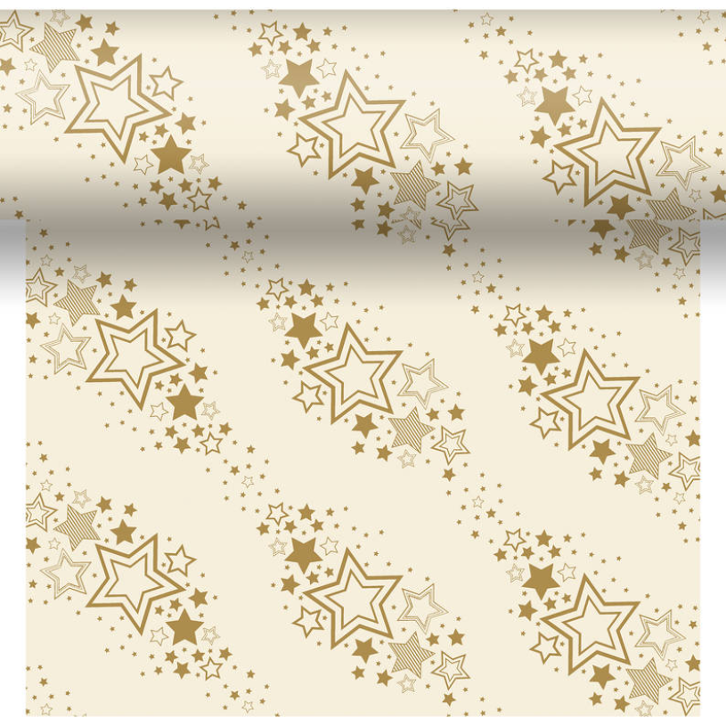 Duni 3-in-1 Holiday Star Cream 40x480