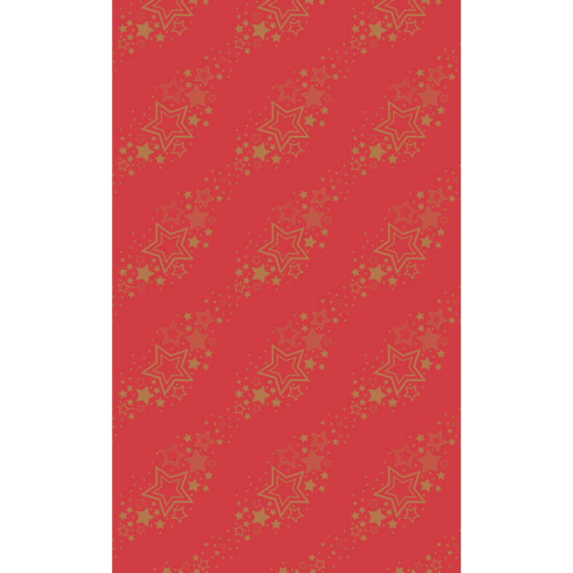 Duni 3-in-1 Holiday Star Red 40x480