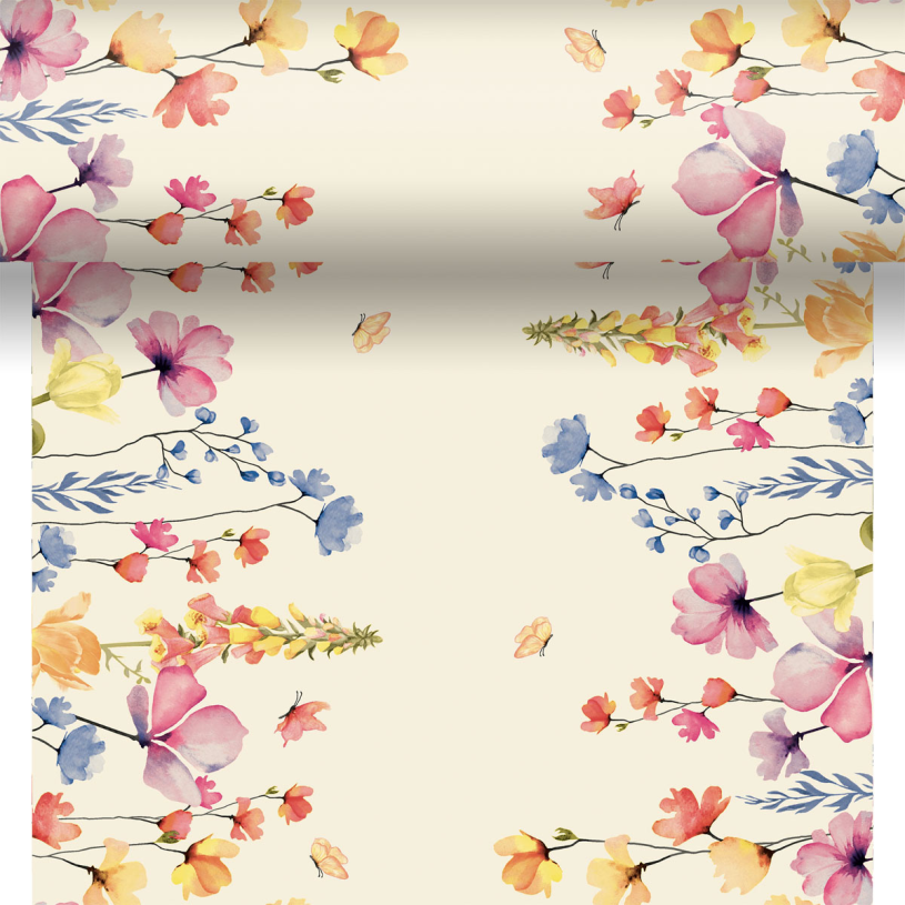 Duni BIO Dunicel 3-in-1 Floral Haven 40x480cm