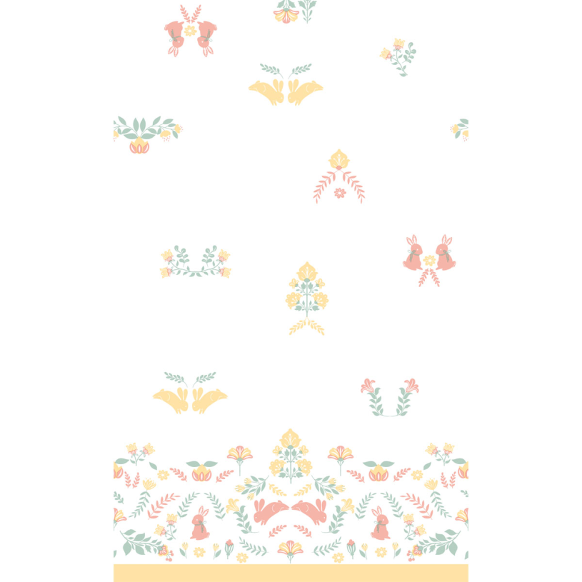 Duni Dunicel Tafellaken Ornament Easter 138x220cm
