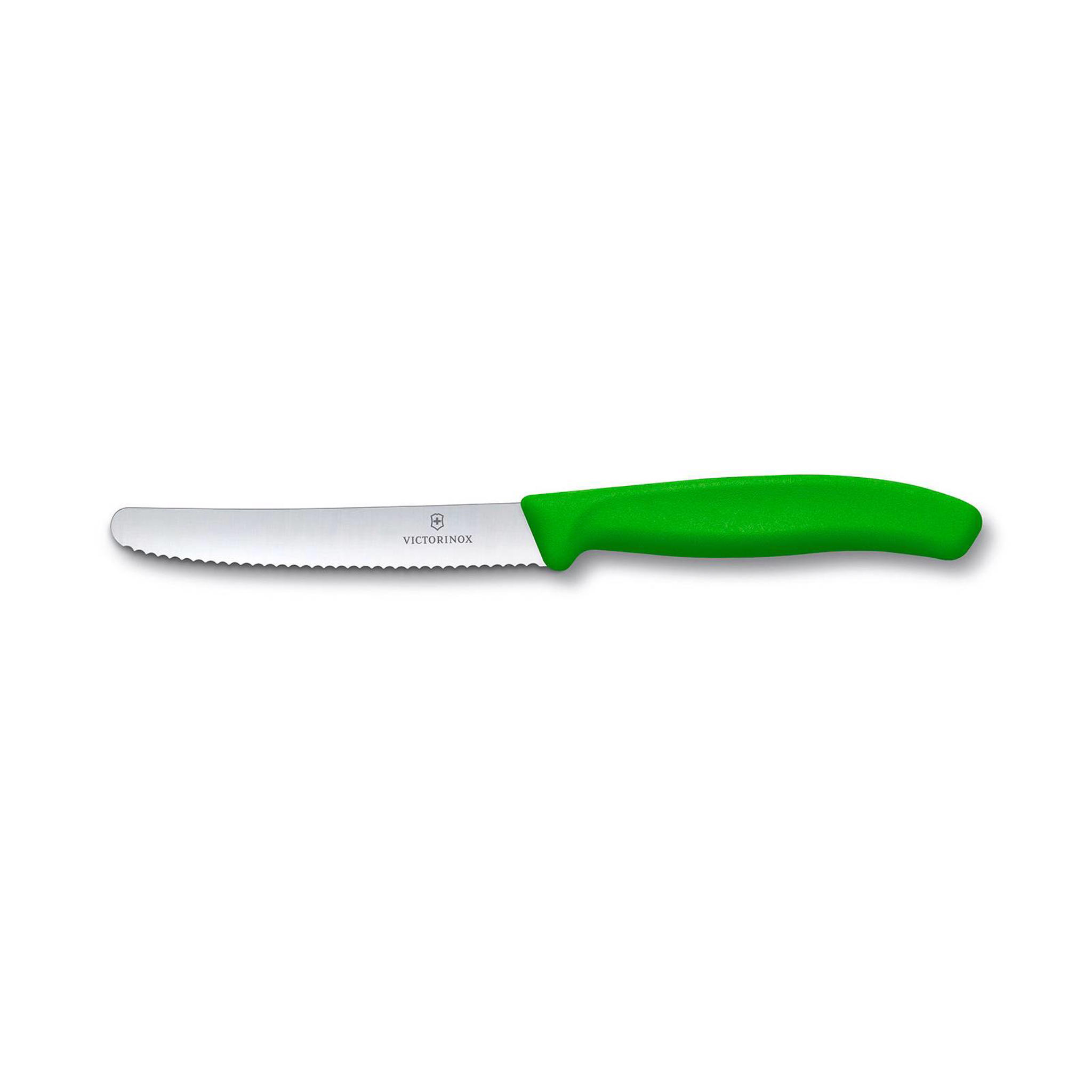 Victorinox Classix Tafelmes rond kartel 11cm 2st - groen