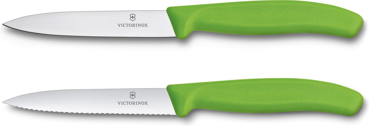 Victorinox Classic Officemes glad/kartel 10cm 2st - groen