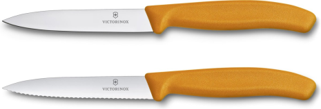 Victorinox Classic Officemes glad/kartel 10cm 2st - oranje
