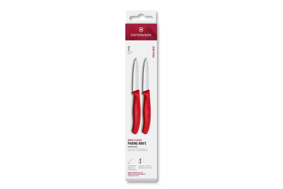 Victorinox Classic schilmes spits 2st 8cm - rood