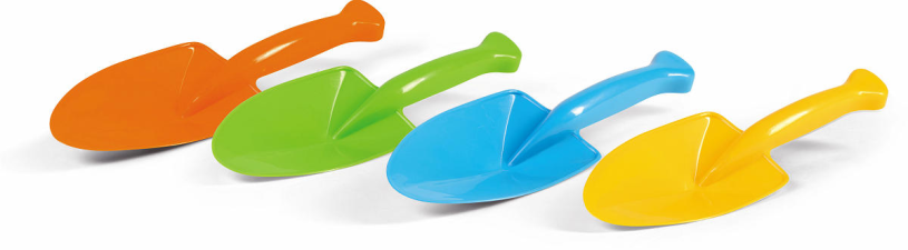 Strandschepje 27cm punt assorti