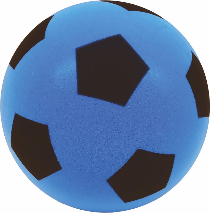 Softbal foam 194mm assorti kleur