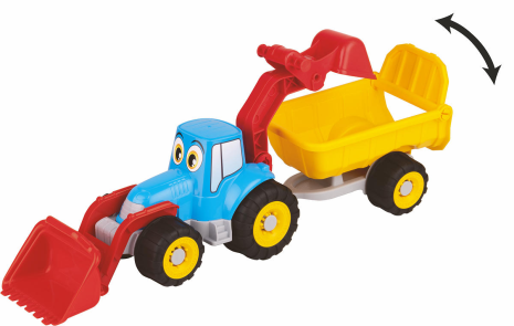 Happy Truck Tracker met aanhanger +/- 55cm