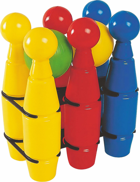 Kegelset met 2 ballen