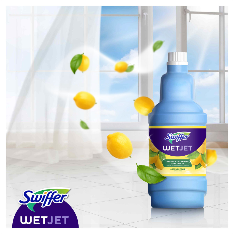 Swiffer WetJet Reinigingsmiddel 1,25 Liter