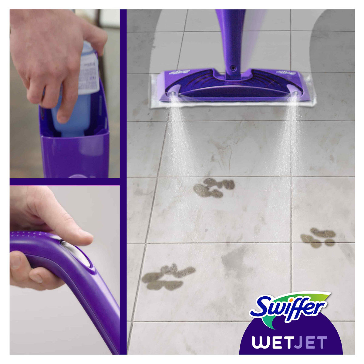 Swiffer WetJet Reinigingsmiddel 1,25 Liter