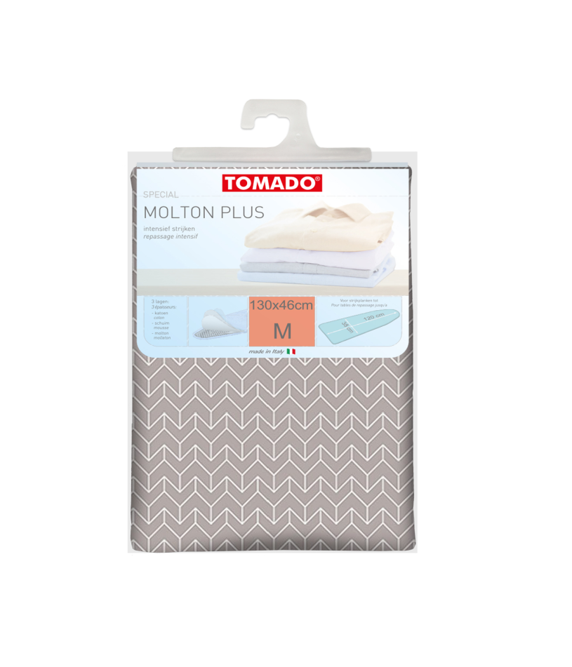 Tomado Strijkplankhoes Molton Plus - 130x45cm