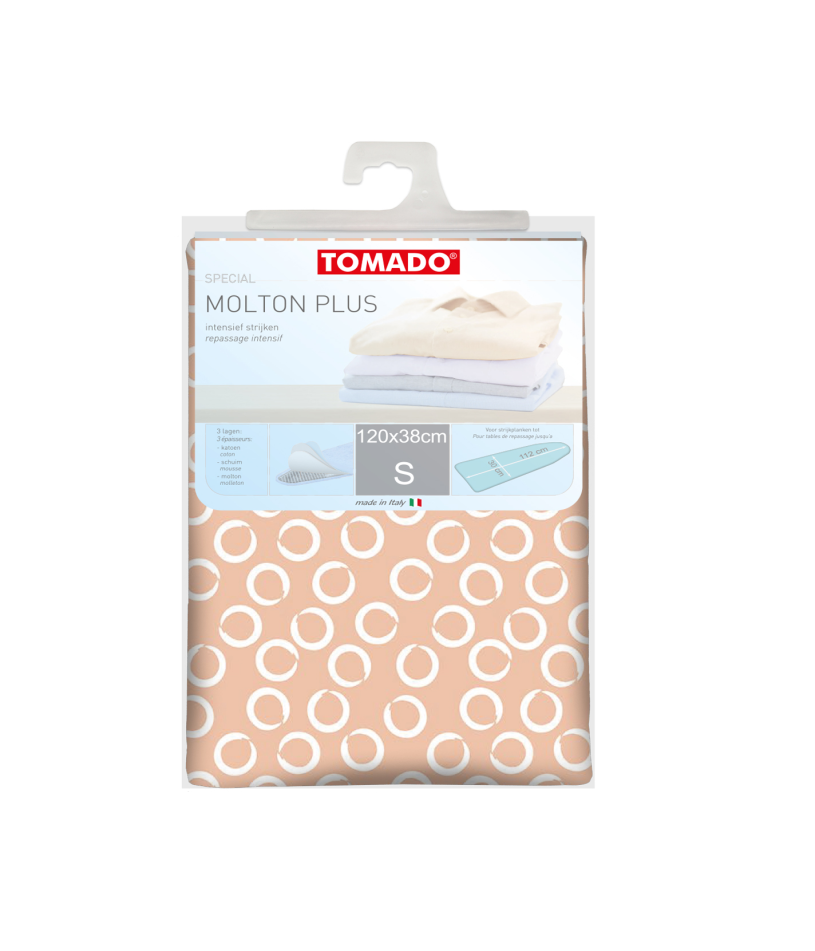 Tomado Strijkplankhoes Molton Plus - 120x38cm