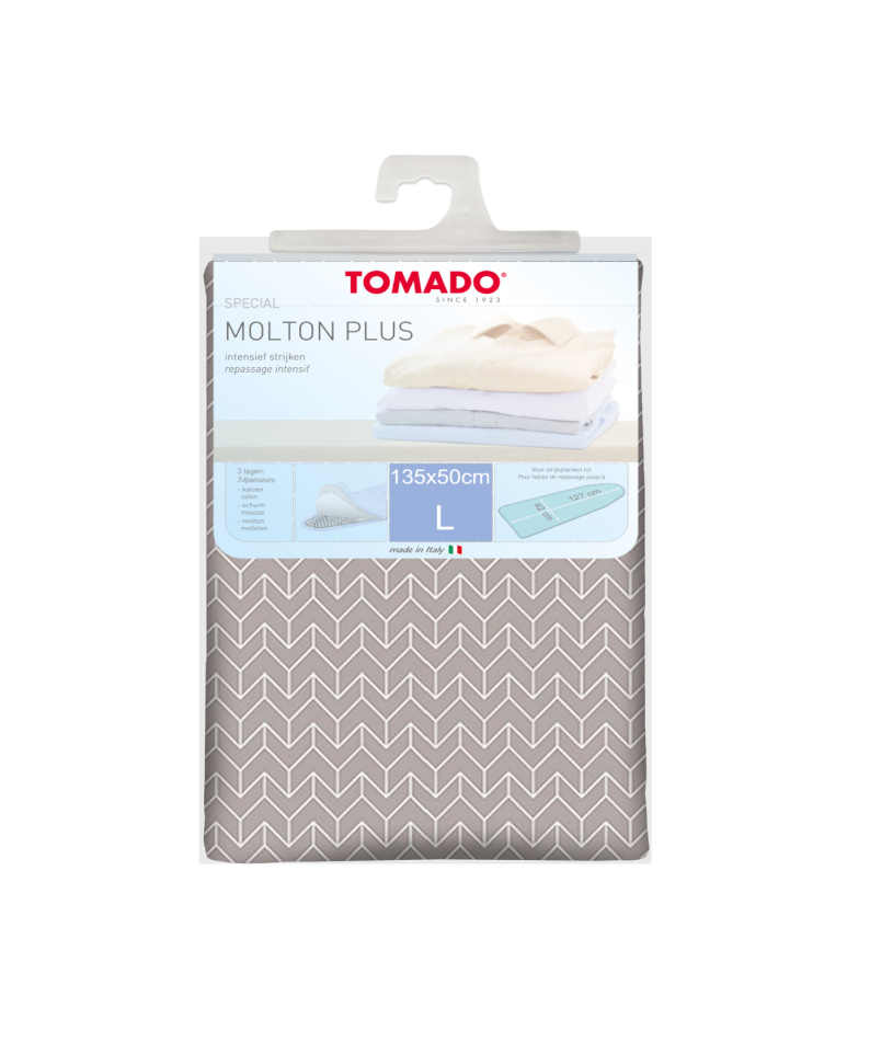 Tomado Strijkplankhoes Molton Plus - 135x50cm