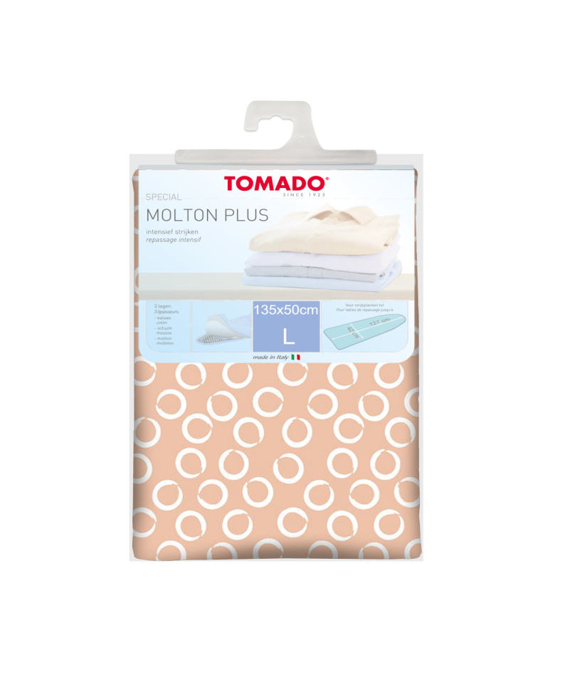 Tomado Strijkplankhoes Molton Plus - 135x50cm