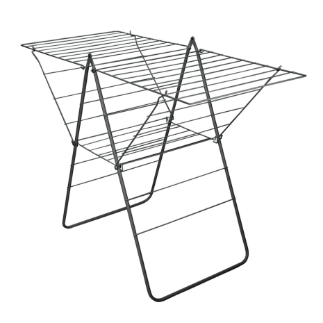 Metaltex droogrek - Rotterdam 25m zwart