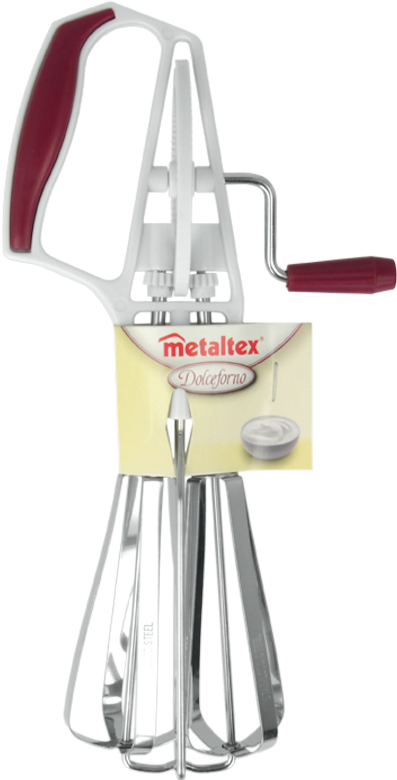 Metaltex Dolceforno Mechanische dubbele klopper garde