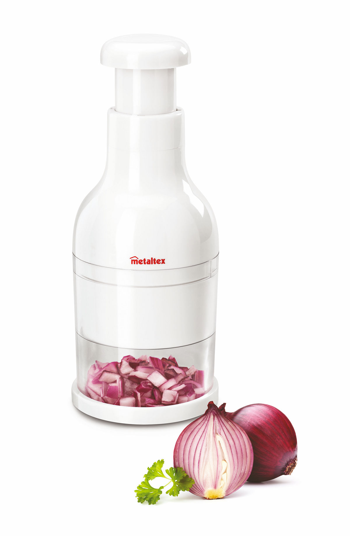 Metaltex Twist groentehakker / uiensnijder