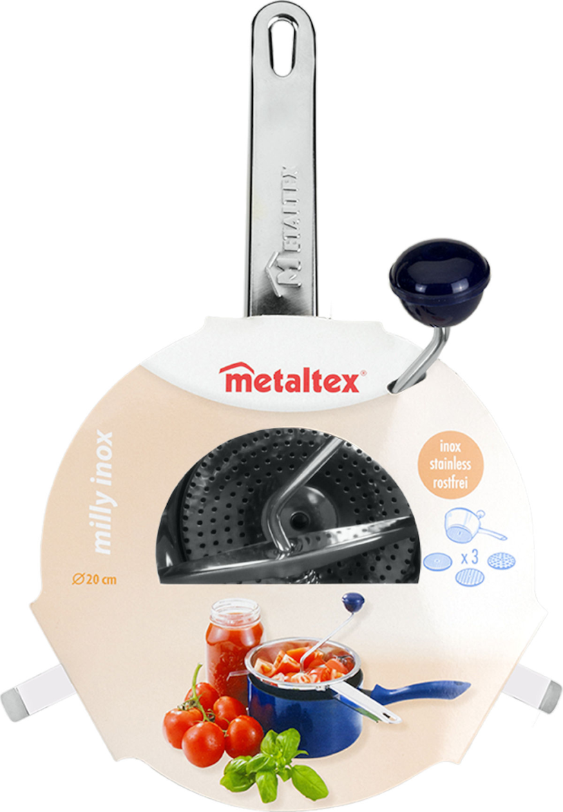 Metaltex groentezeef RVS 20cm