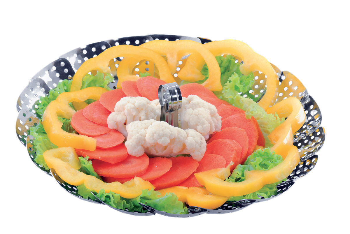 Metaltex stoommandje RVS