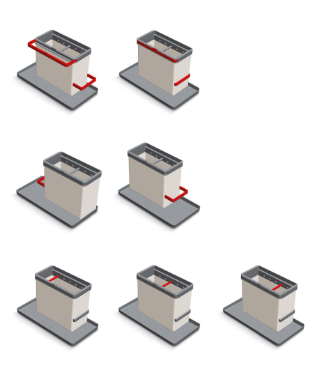 Metaltex Tidy-Tex gootsteen organiser