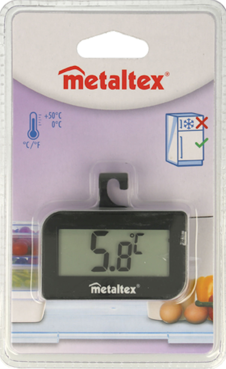 Metaltex koelkastthermometer - digitaal