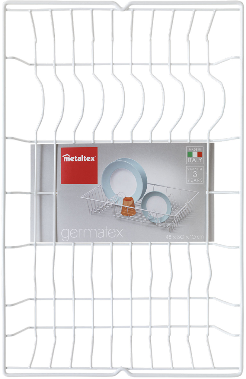 Metaltex Gematex afdruiprek wit 48x30cm