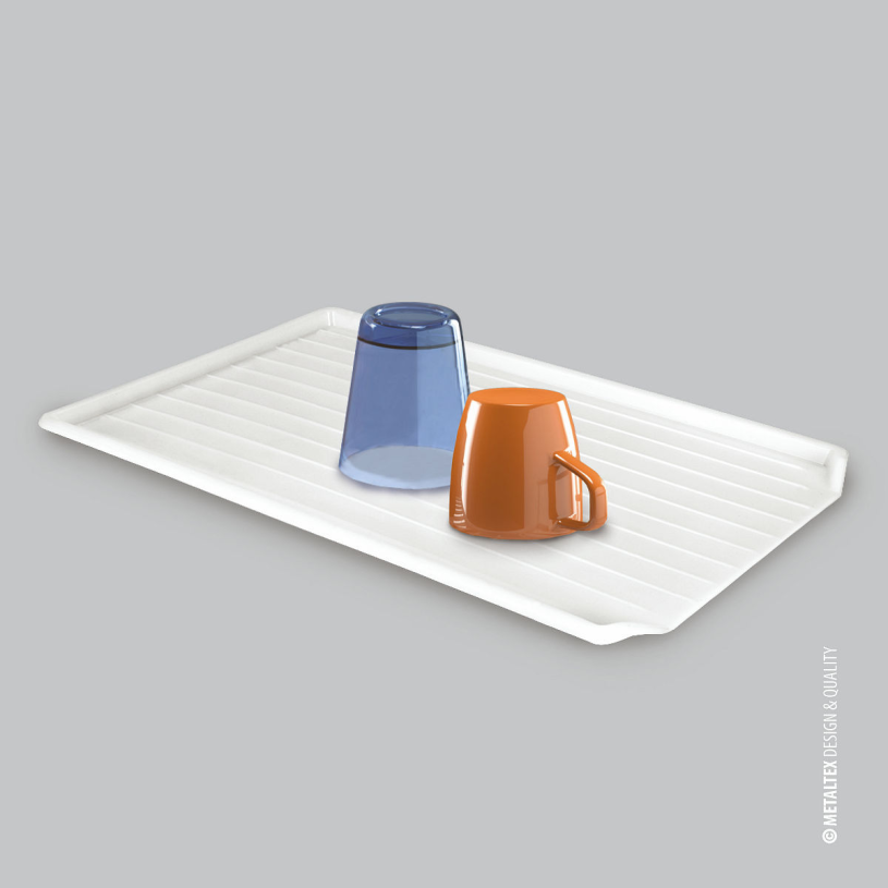 Metaltex afdruipplaat plastic 49x32cm