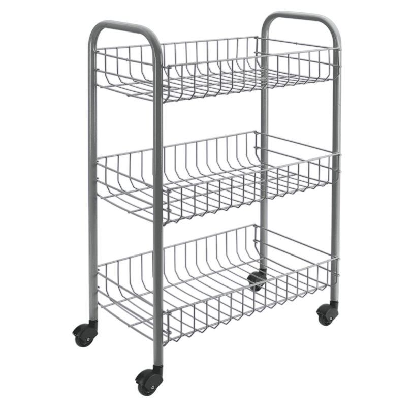 Metaltex Sienna Rolwagen 3 etages 41x23x63cm