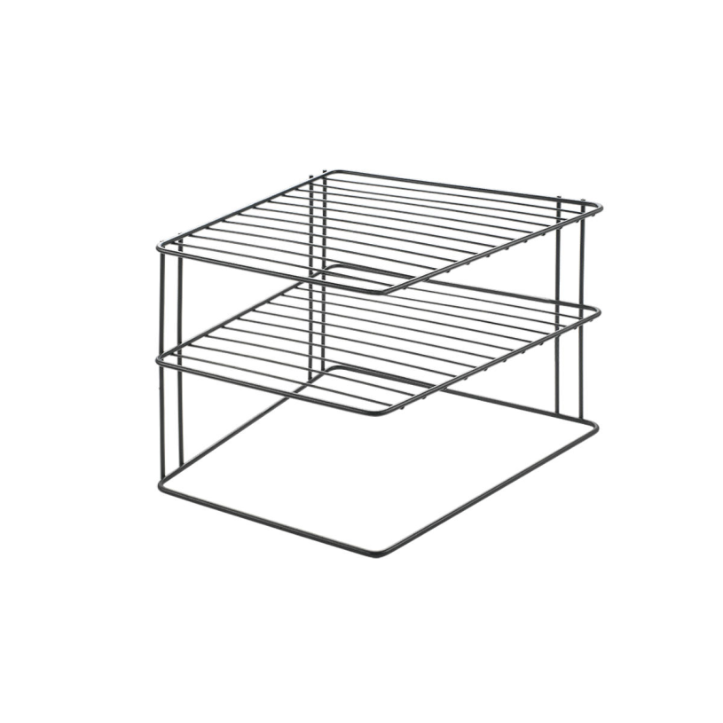 Metaltex bordenrek - Palio 25x25x19cm zwart