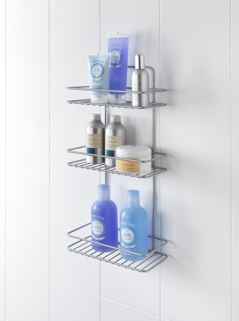 Metaltex Reflex Badkamerrek 3 etages rechte wand