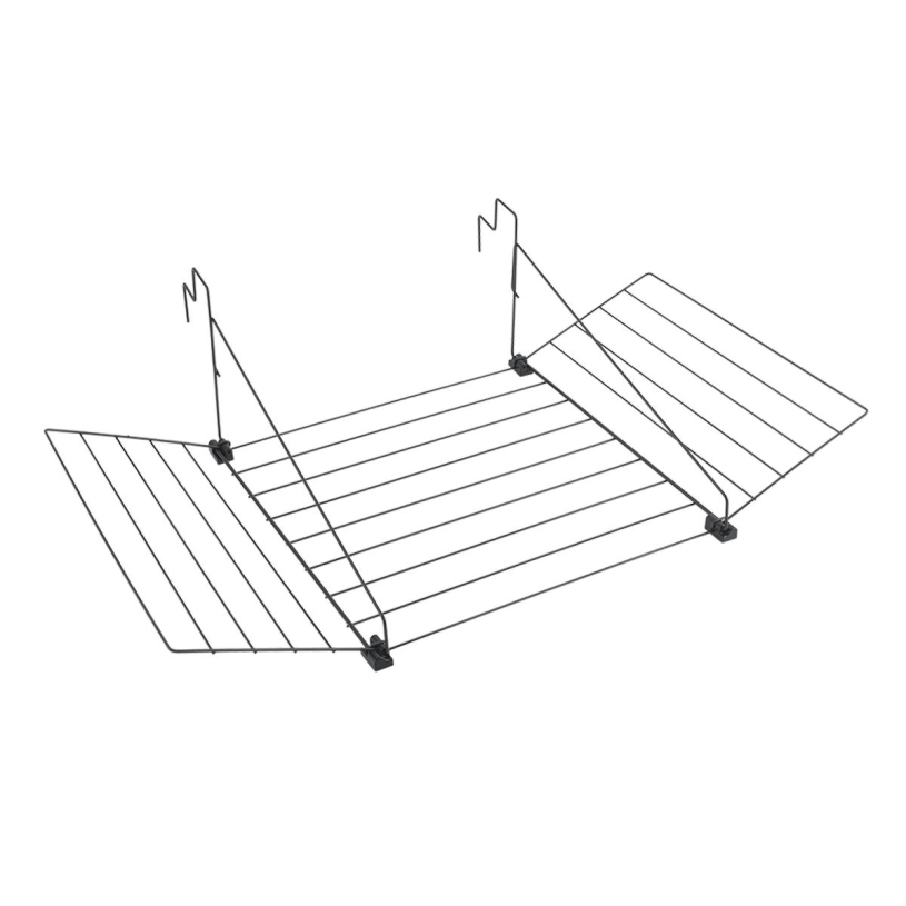 Metaltex hangdroogrek - Tilburg 12m zwart