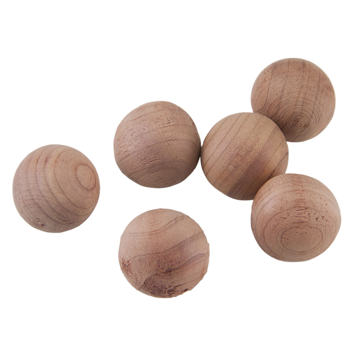 Metaltex mottenballen hout 6 stuks