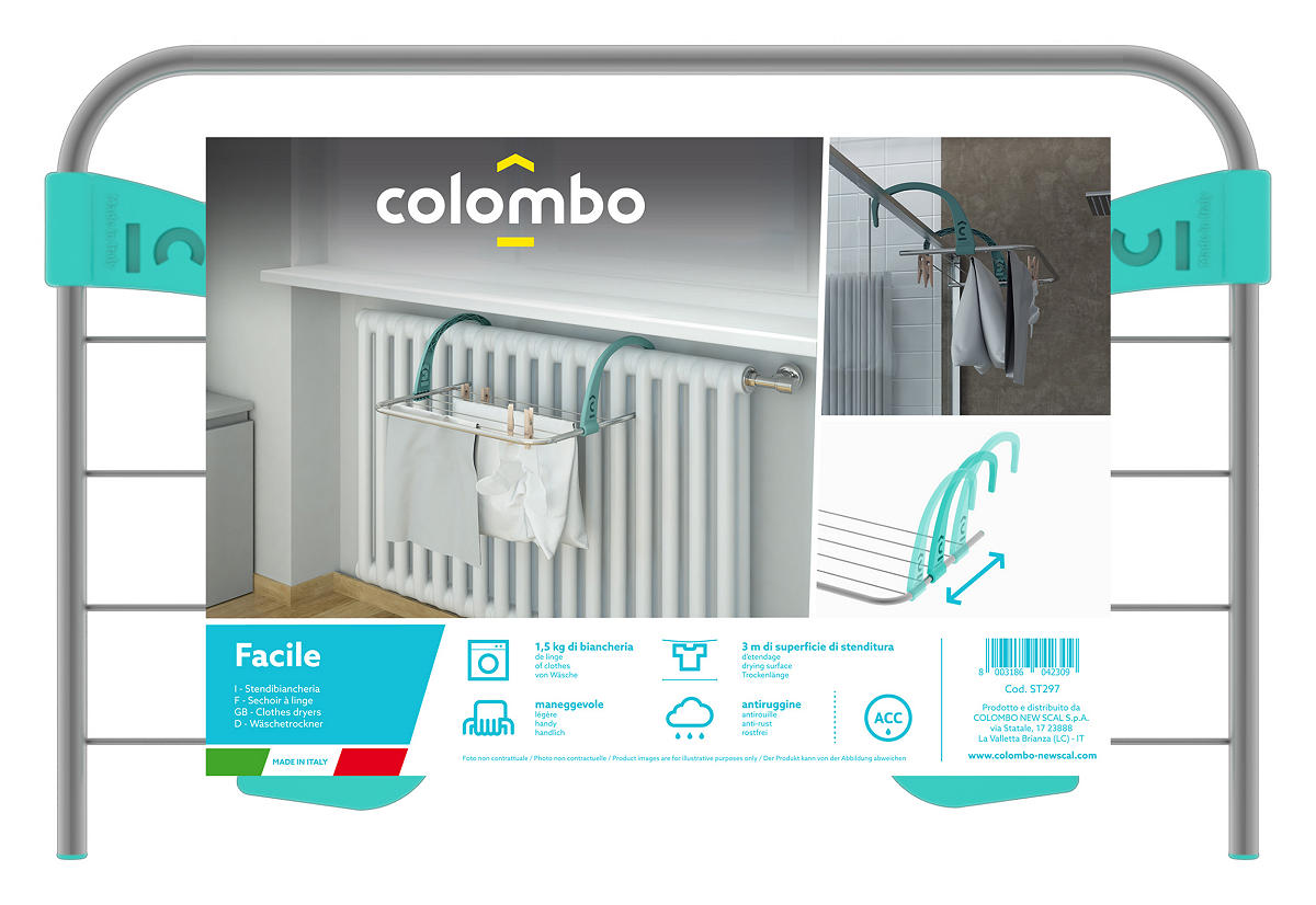 Colombo Droogrek radiator Facile 3 m