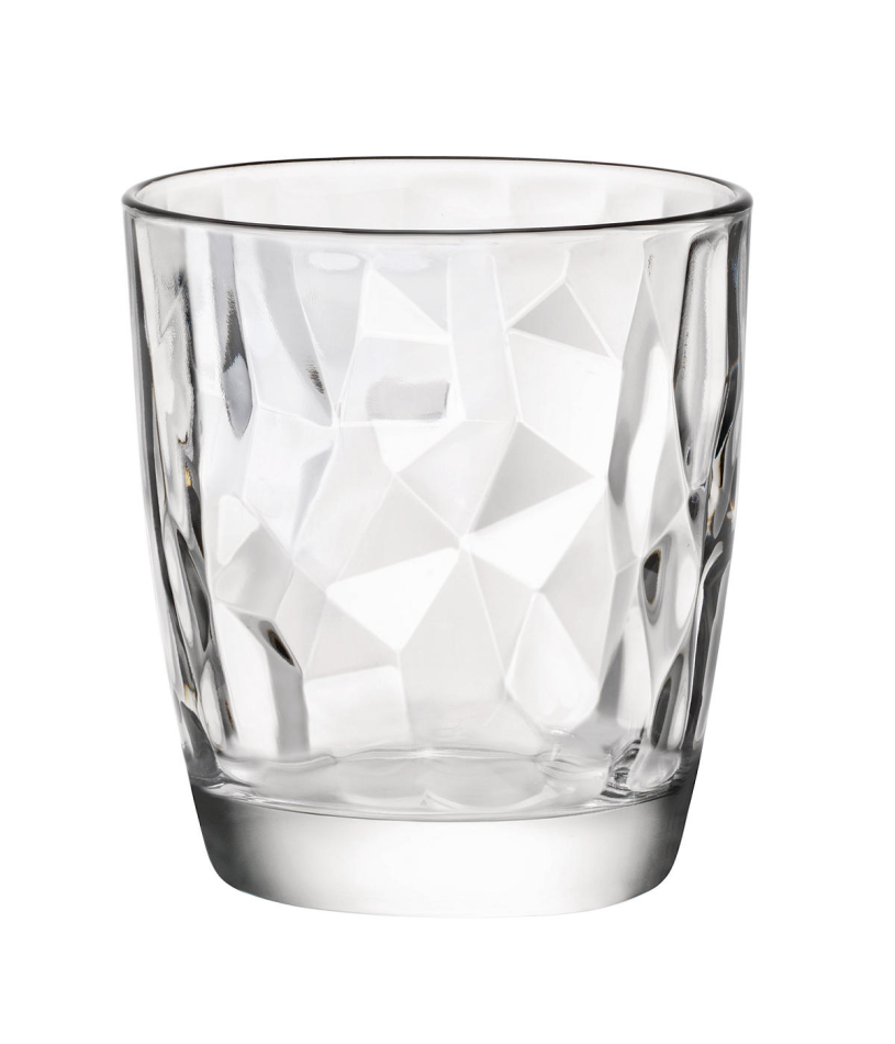 Bormioli Diamond Waterglas 30,5 cl set 3 stuks