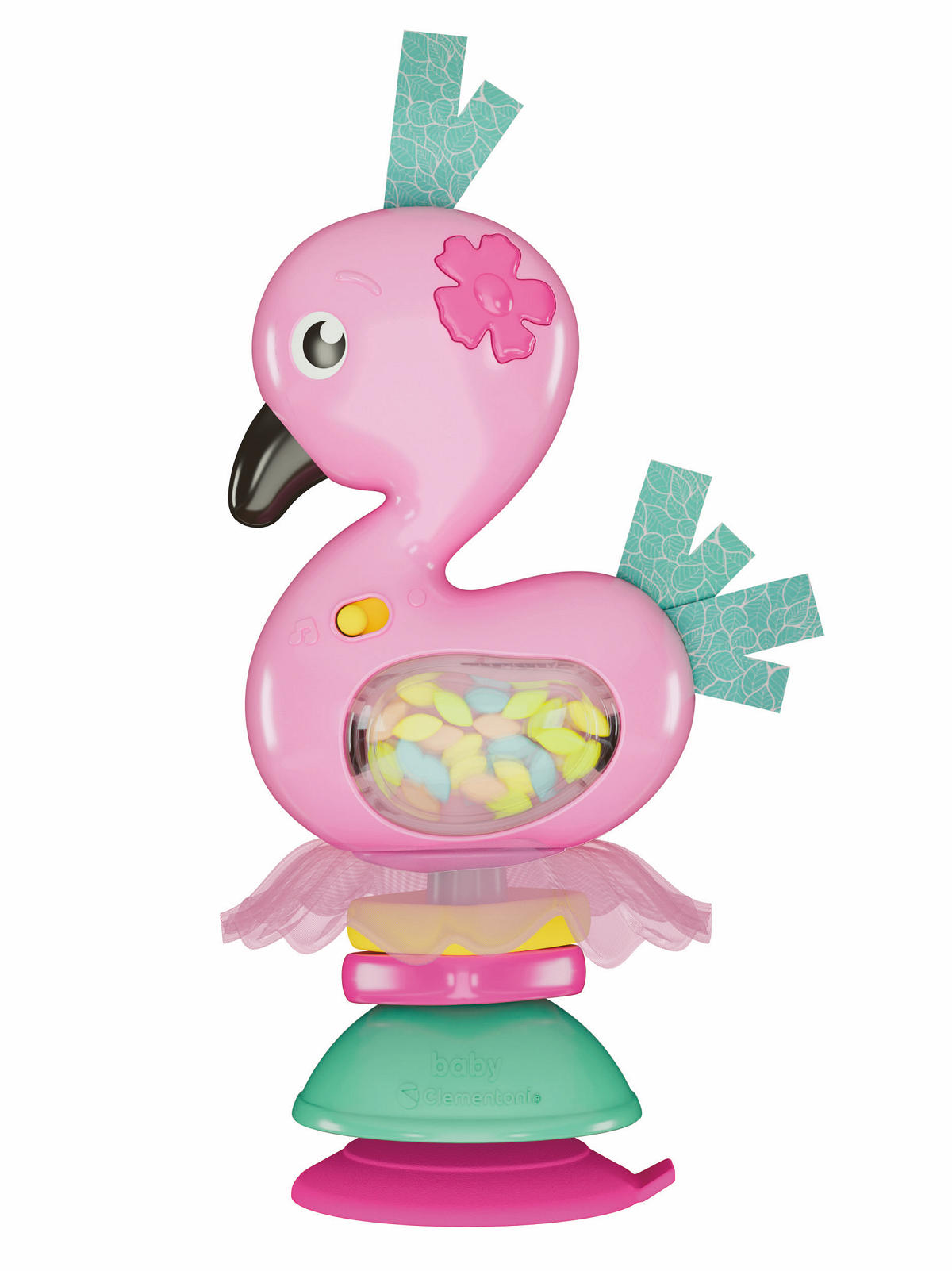 Clementoni Baby Schud en Speel Flamingo