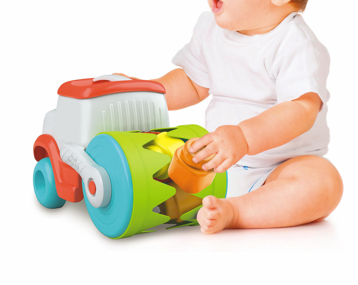 Clementoni Clemmy Baby Sensorische Stoomwals