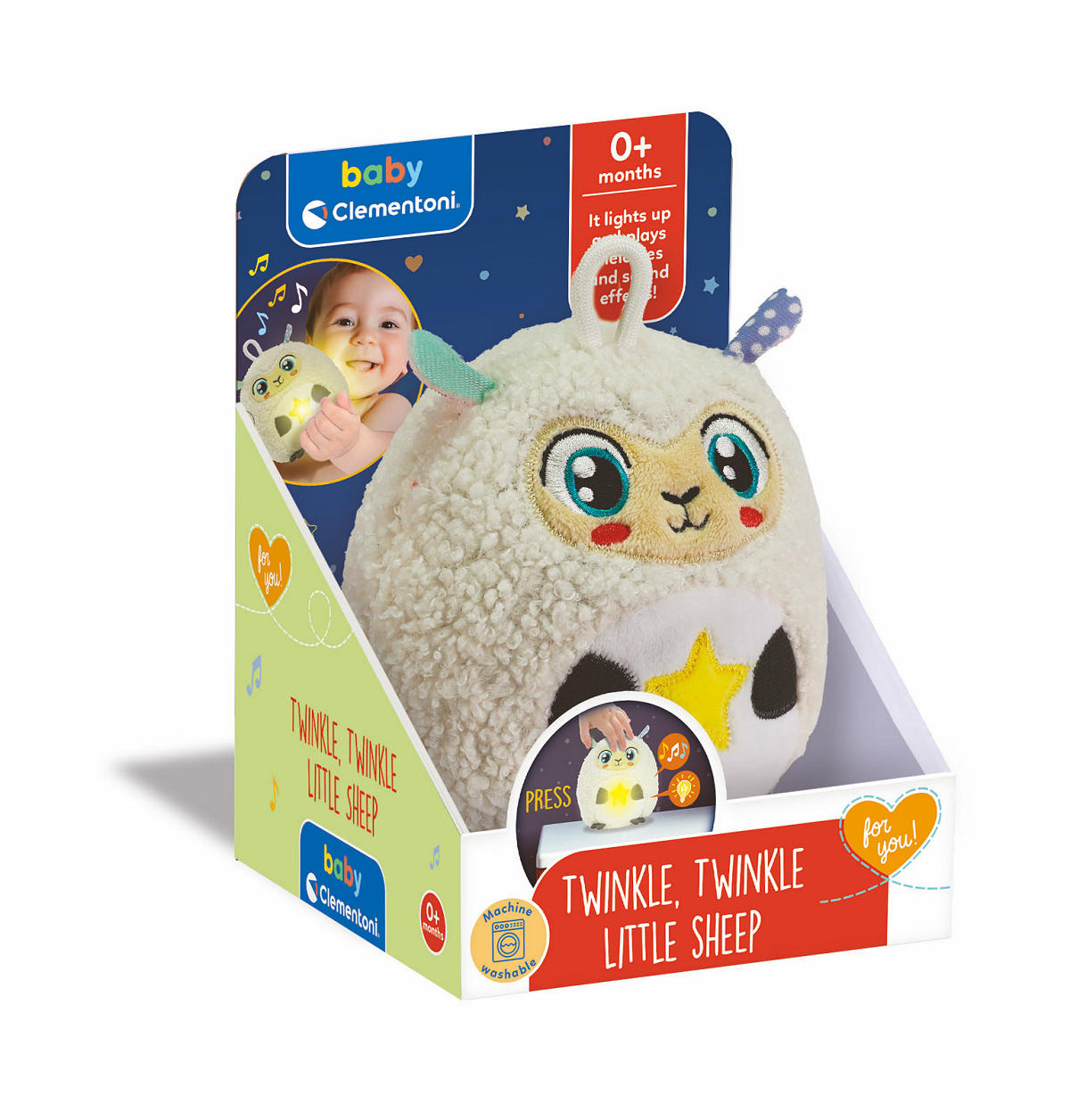 Clementoni Baby Twinkle Winkle - Schaap