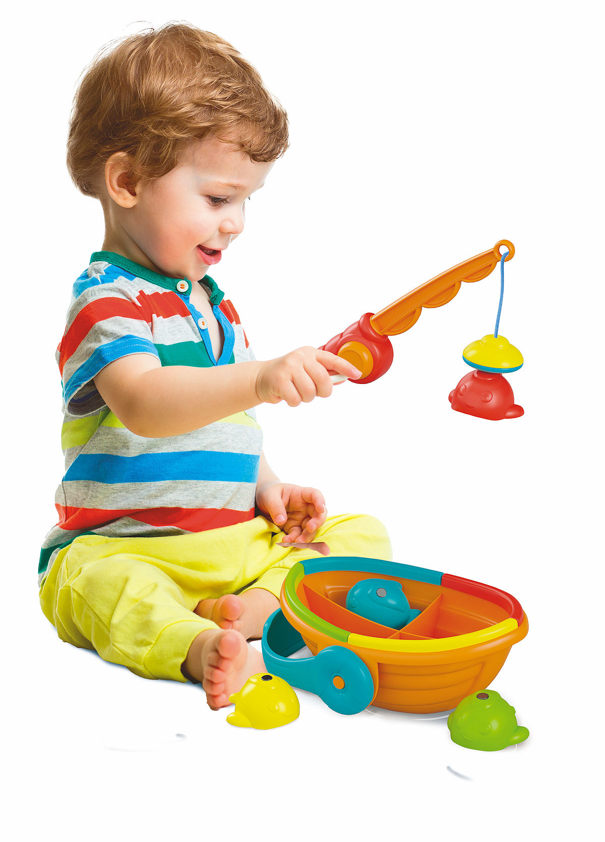 Clementoni Baby Rainbow Fishing visspel