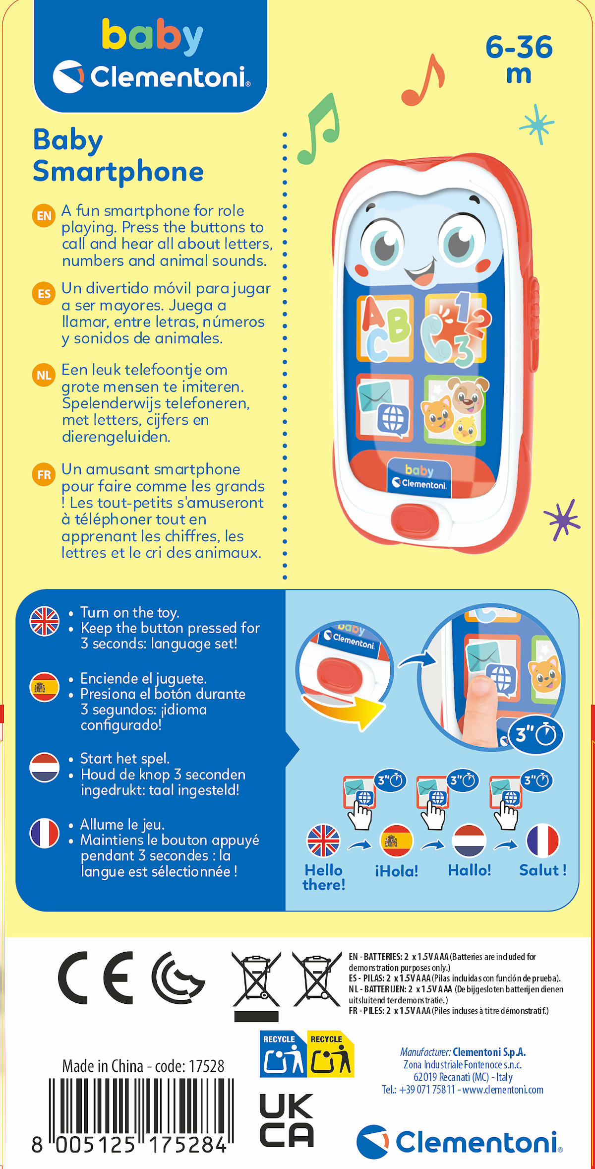 Clementoni Baby Smartphone