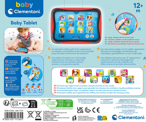 Clementoni Baby Tablet