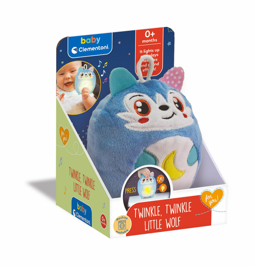 Clementoni Baby Twinkle Winkle - Wolf