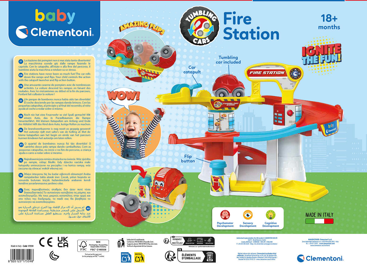 Clementoni Tumbling Cars Garage