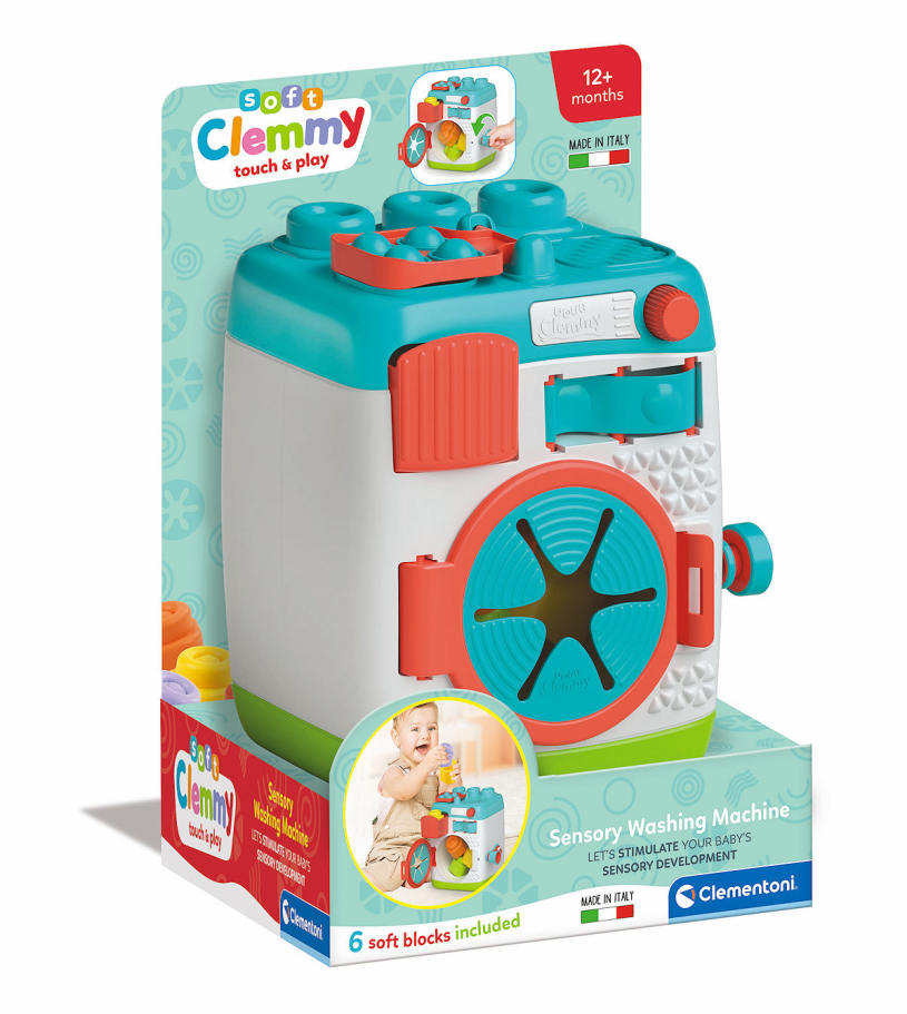 Clementoni Soft Clemmy Wasmachine